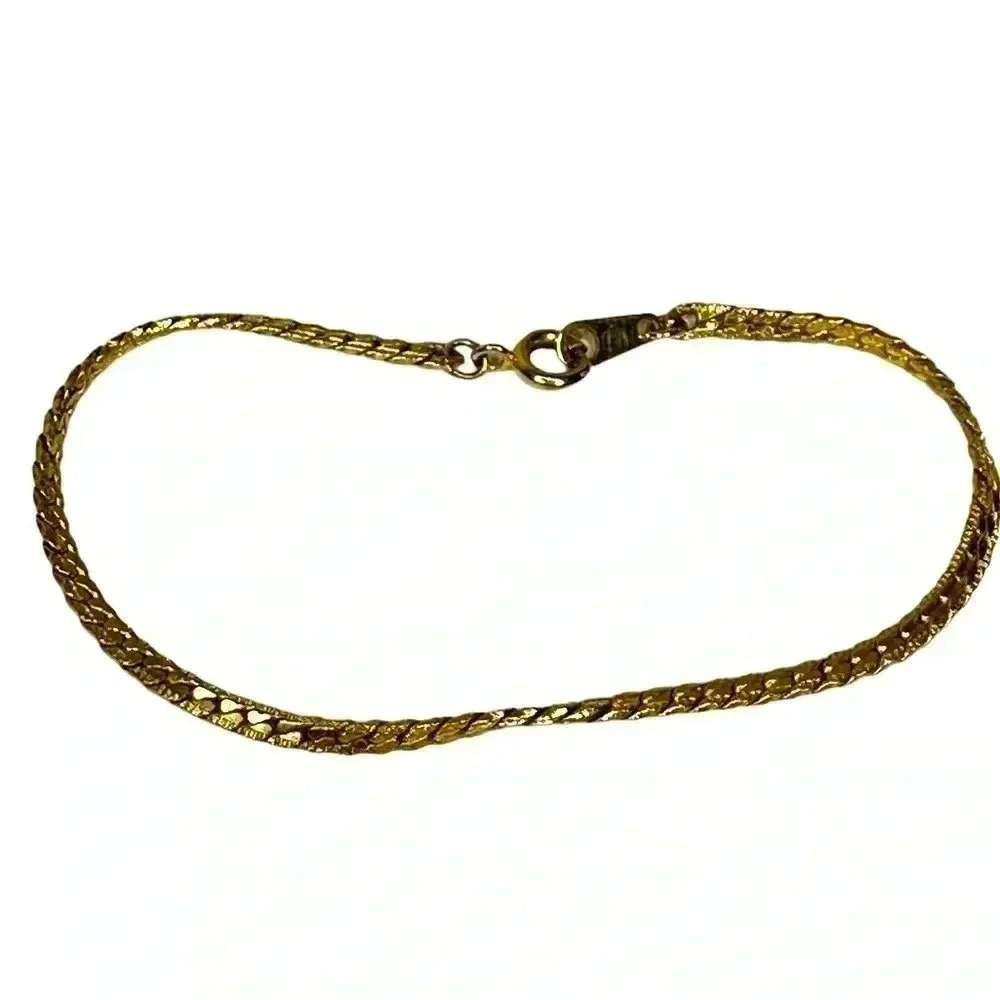 Basic gold bracelet men’s women’s jewelry